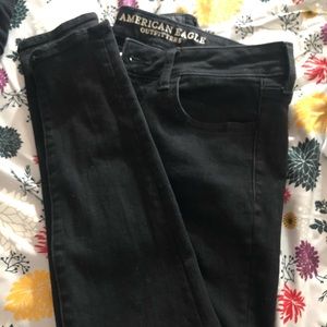 Black American Eagle denims